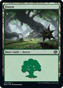 Forest (277) (277) [BRO] - MTG Single