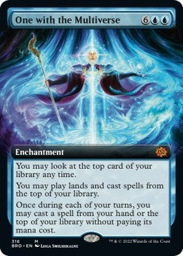 One with the Multiverse (Extended Art) (316) [BRO] - MTG Single