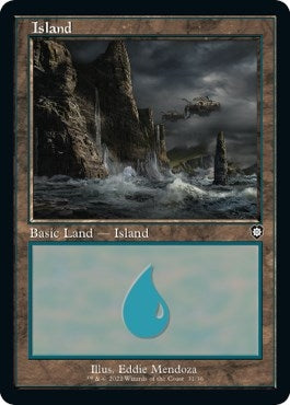 Island (31) (Retro Frame) (31) [BRC] - MTG Single