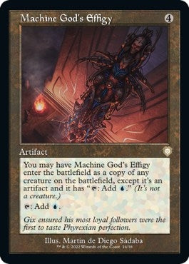 Machine God’s Effigy (Retro Frame) (16) [BRC] - MTG Single