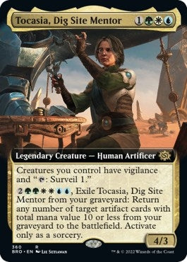 Tocasia Dig Site Mentor (Extended Art) (360) [BRO] - MTG Single