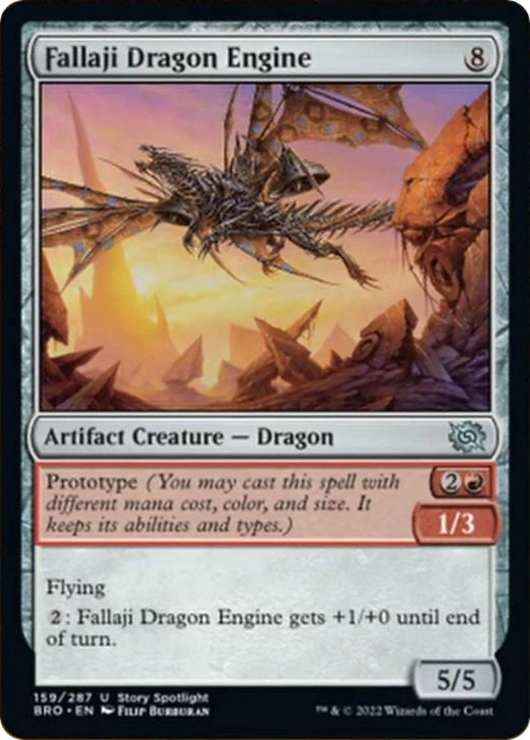 Fallaji Dragon Engine (159) [BRO] - MTG Single