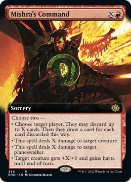 Mishra’s Command (Extended Art) (339) [BRO] - MTG Single