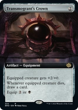Transmogrant’s Crown (Extended Art) (334) [BRO] - MTG Single