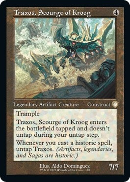 Traxos Scourge of Kroog (Retro Frame) (170) [BRC] - MTG Single