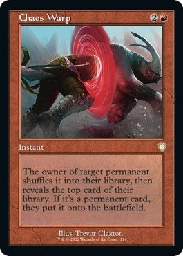 Chaos Warp (Retro Frame) (114) [BRC] - MTG Single