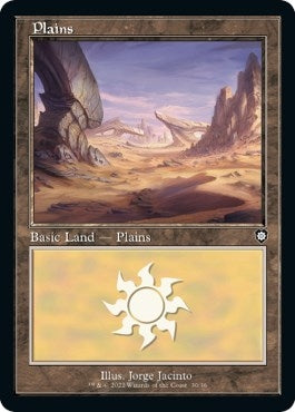 Plains (30) (Retro Frame) (30) [BRC] - MTG Single