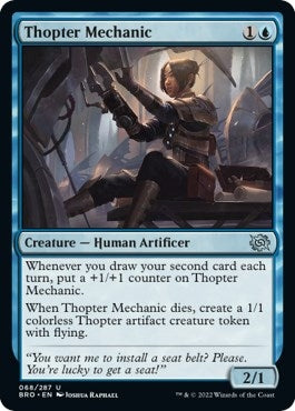 Thopter Mechanic (68) [BRO] - MTG Single