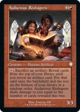 Audacious Reshapers (Retro Frame) (112) [BRC] - MTG Single