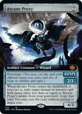Arcane Proxy (Extended Art) (319) [BRO] - MTG Single