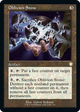 Oblivion Stone (Retro Frame) (153) [BRC] - MTG Single