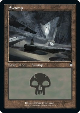 Swamp (34) (Retro Frame) (34) [BRC] - MTG Single
