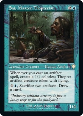 Sai Master Thopterist (Retro Frame) (93) [BRC] - MTG Single