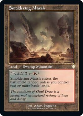 Smoldering Marsh (Retro Frame) (202) [BRC] - MTG Single