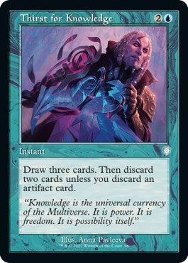 Thirst for Knowledge (Retro Frame) (96) [BRC] - MTG Single