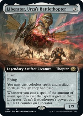 Liberator Urza’s Battlethopter (Extended Art) (364) [BRO] - MTG Single