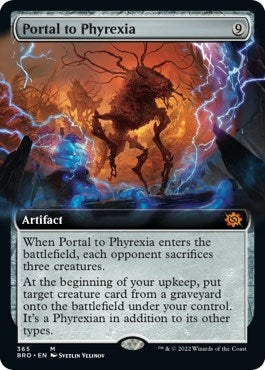 Portal to Phyrexia (Extended Art) (365) [BRO] - MTG Single