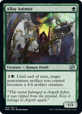 Alloy Animist (166) [BRO] - MTG Single