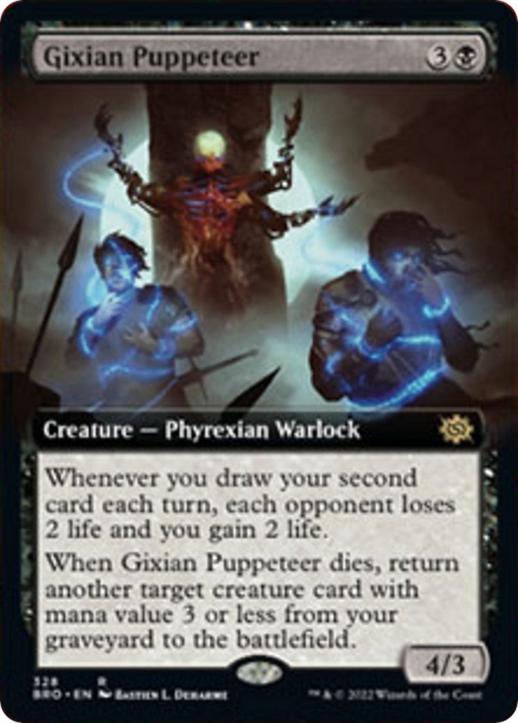 Gixian Puppeteer (Extended Art) (328) [BRO] - MTG Single