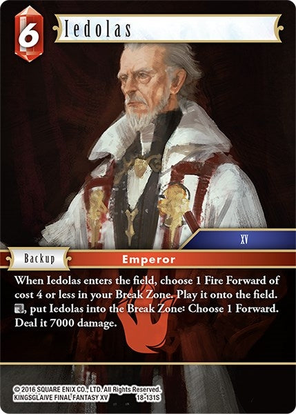 Iedolas (18) [18] - Final Fantasy TCG Single