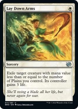Lay Down Arms (11) [BRO] - MTG Single