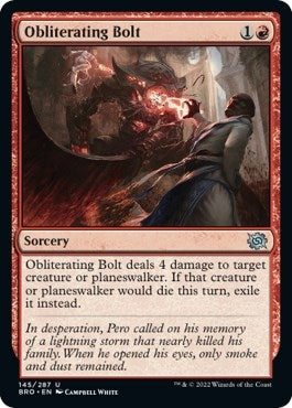 Obliterating Bolt (145) [BRO] - MTG Single