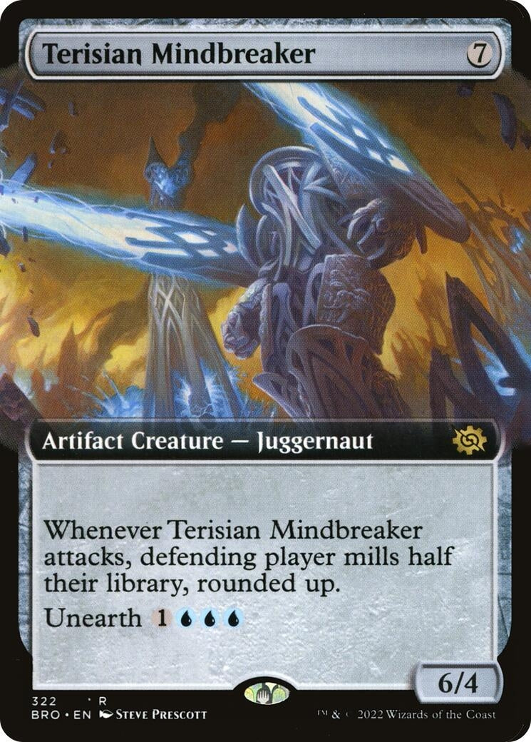Terisian Mindbreaker (Extended Art) (322) [BRO] - MTG Single