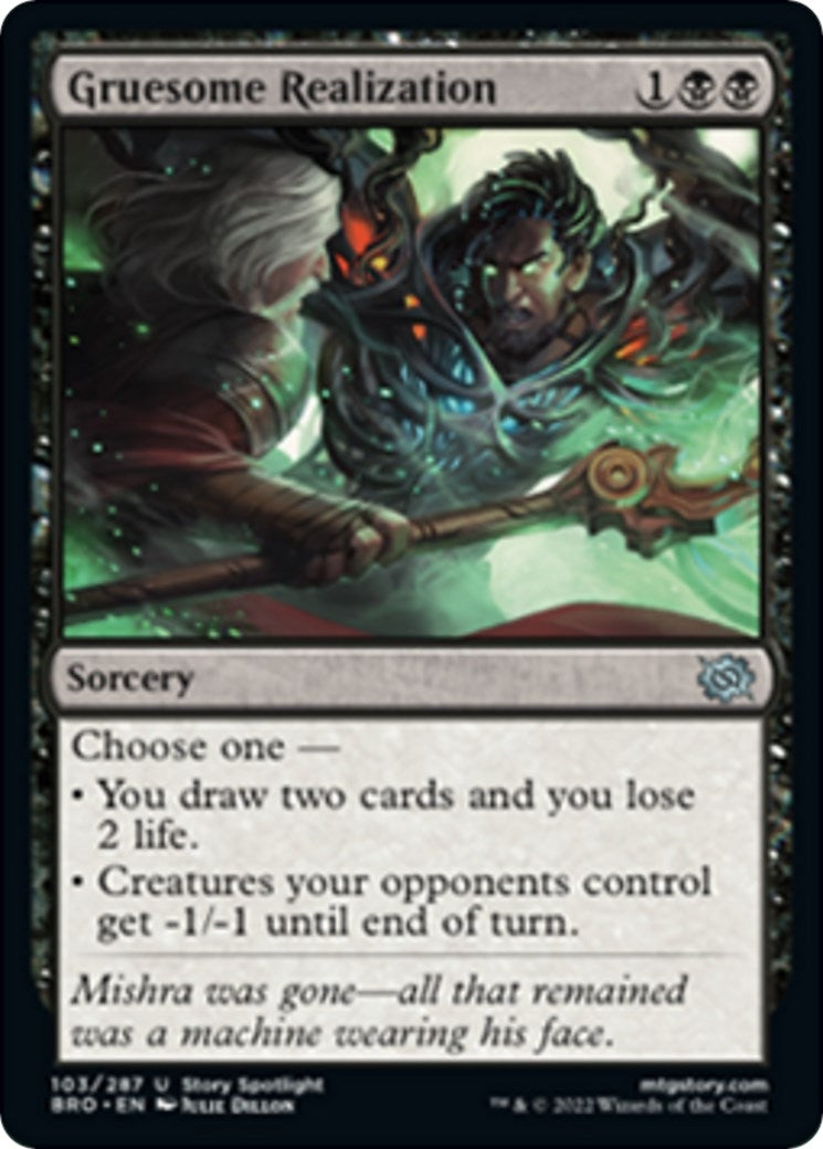 Gruesome Realization (103) [BRO] - MTG Single