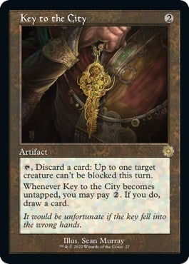 Key to the City (27) [BRR] - MTG Single