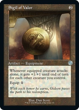 Sigil of Valor (53) [BRR] - MTG Single
