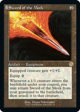 Sword of the Meek (59) [BRR] - MTG Single