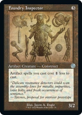 Foundry Inspector (Schematic) (79) [BRR] - MTG Single