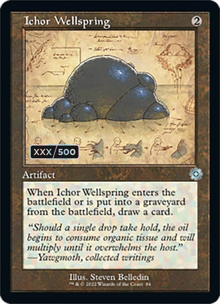 Ichor Wellspring (Schematic) (Serial Numbered) (84) [BRR] - MTG Single