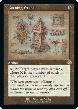 Keening Stone (Schematic) (89) [BRR] - MTG Single