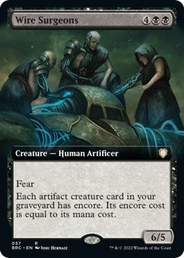 Wire Surgeons (Extended Art) (57) [BRC] - MTG Single