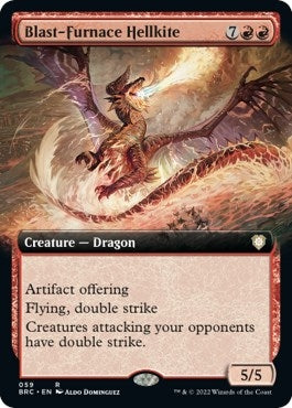 Blast-Furnace Hellkite (Extended Art) (59) [BRC] - MTG Single