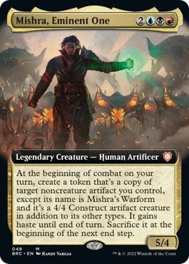 Mishra Eminent One (Extended Art) (48) [BRC] - MTG Single