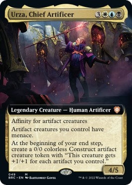 Urza Chief Artificer (Extended Art) (49) [BRC] - MTG Single