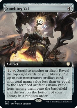 Smelting Vat (Extended Art) (65) [BRC] - MTG Single