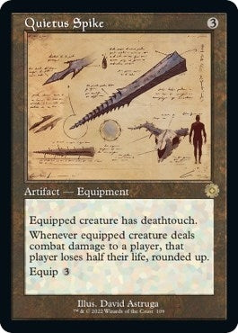 Quietus Spike (Schematic) (109) [BRR] - MTG Single