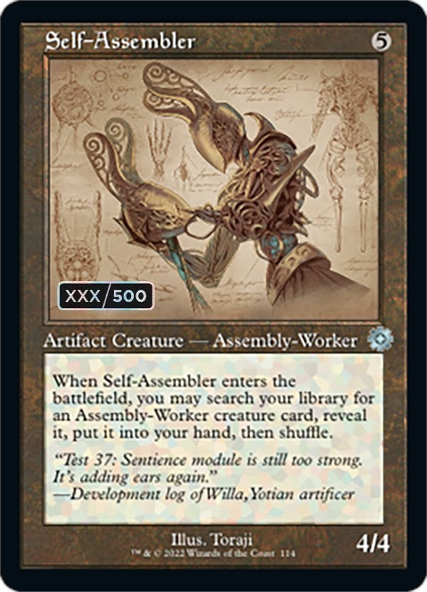 Self-Assembler (Schematic) (Serial Numbered) (114) [BRR] - MTG Single