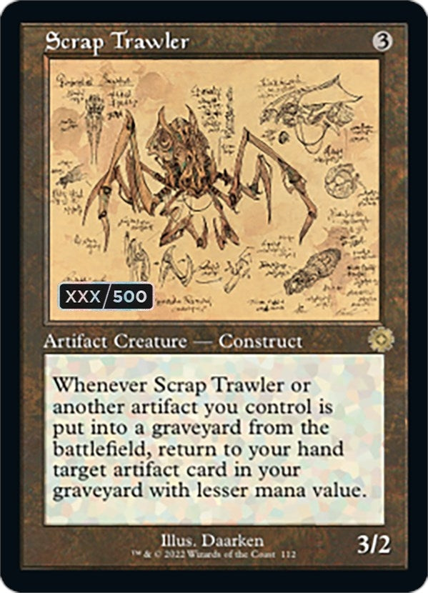 Scrap Trawler (Schematic) (Serial Numbered) (112) [BRR] - MTG Single