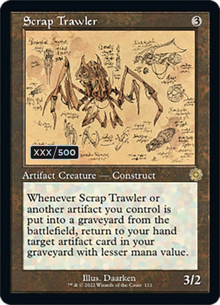 Scrap Trawler (Schematic) (Serial Numbered) (112) [BRR] - MTG Single