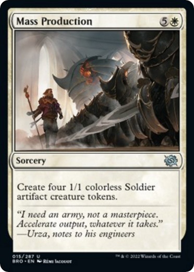 Mass Production (15) [BRO] - MTG Single