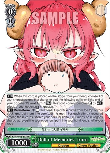 Doll of Memories Iruru (96028) [KMD] - Weiss Schwarz Single