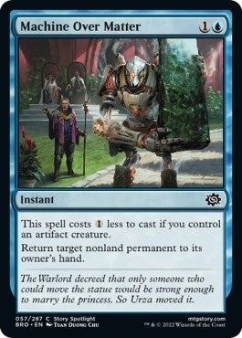 Machine Over Matter (57) [BRO] - MTG Single