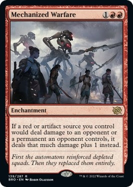 Mechanized Warfare (139) [BRO] - MTG Single