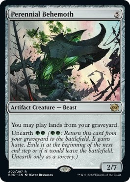 Perennial Behemoth (202) [BRO] - MTG Single
