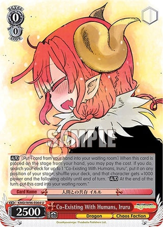 Co-Existing With Humans Iruru (96064) [KMD] - Weiss Schwarz Single