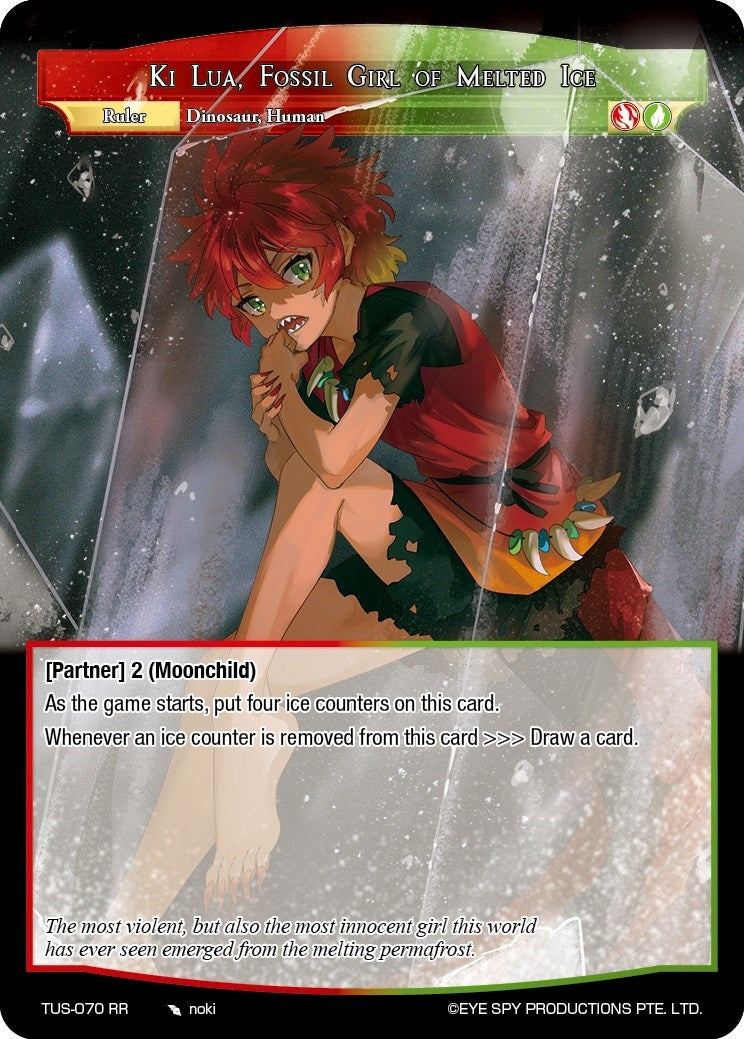 Ki Lua Fossil Girl of Melted Ice (70) [TUS] - Force of Will Single